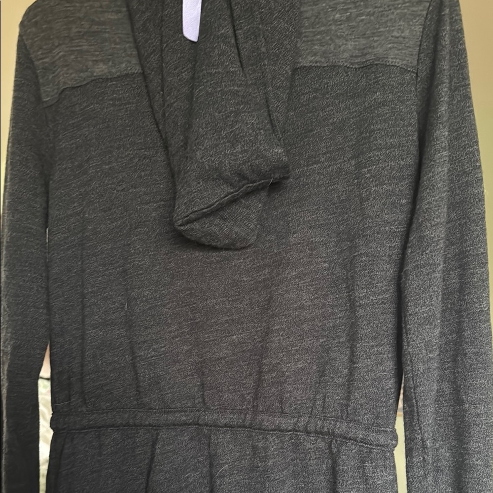 Emu Charcoal Utility Jacket with Drawstring - Picture 3 of 3